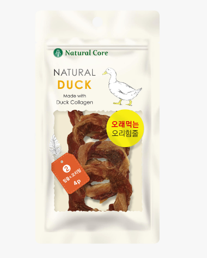 natural core  Duck Meat Duck Loop Snack