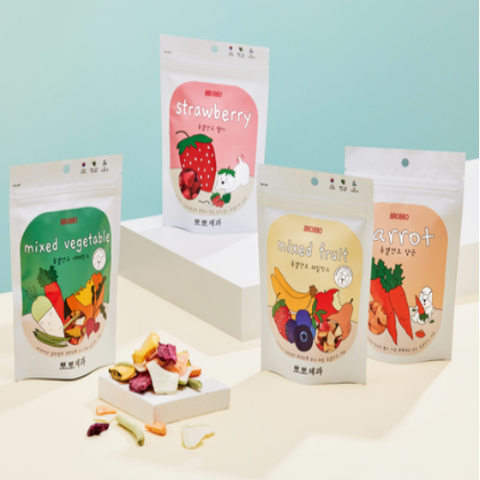 bbobbo Freeze-dried vegetables and fruits