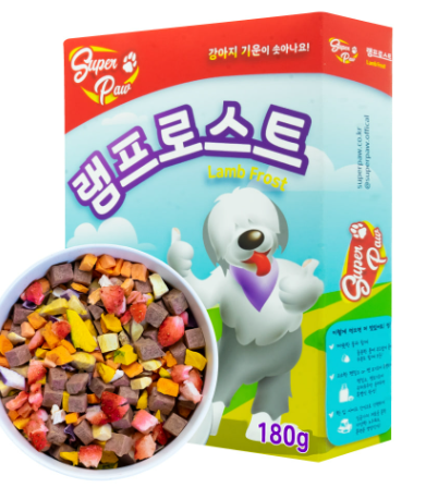 Superpaw freeze-dried cereal