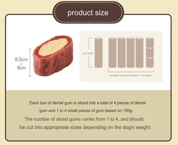 [Dr. Dog] Functional dental gum 150g