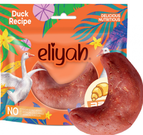 Elijah Duck Croissant Dog Snack Long-lasting Dog Gum