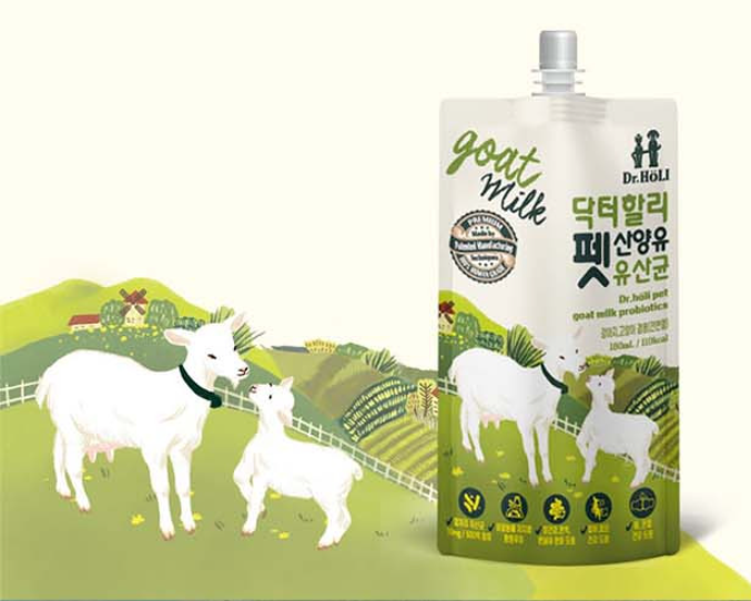 Dr.Holi Pet goat milk lactic acid bacteria 180ml