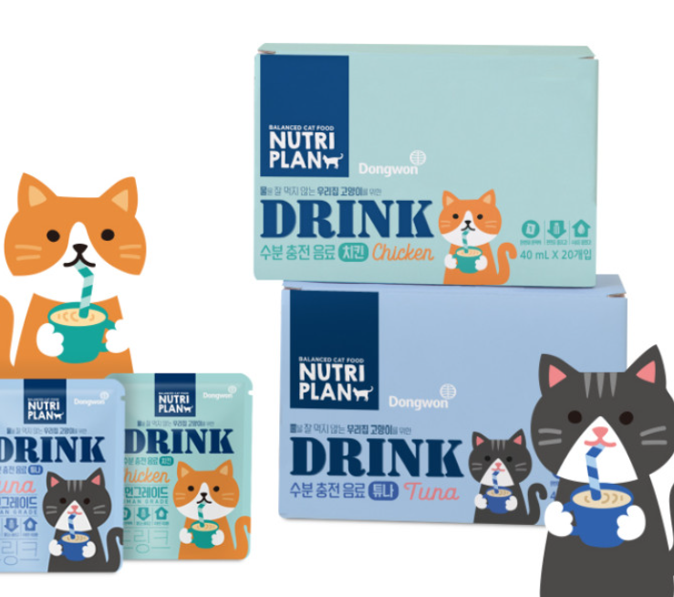 Dongwon Nutriplan cat Drink 40ml*10