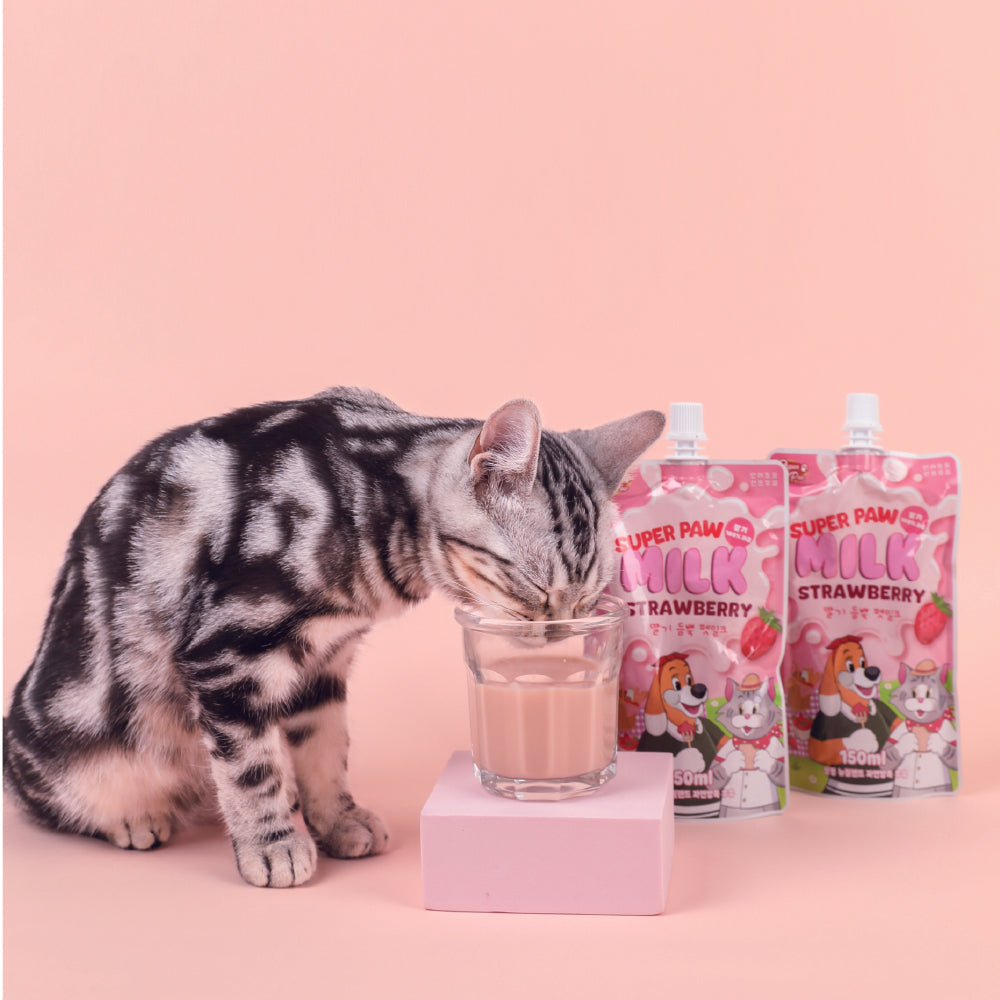 Superpow Strawberry-filled Pet Milk 150ml x 8