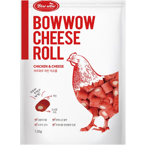 [Bow Wow] 2 types of cheese rolls