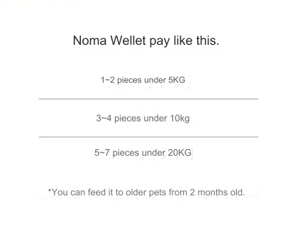 Noma Wellet nutritional snack 40p*3g